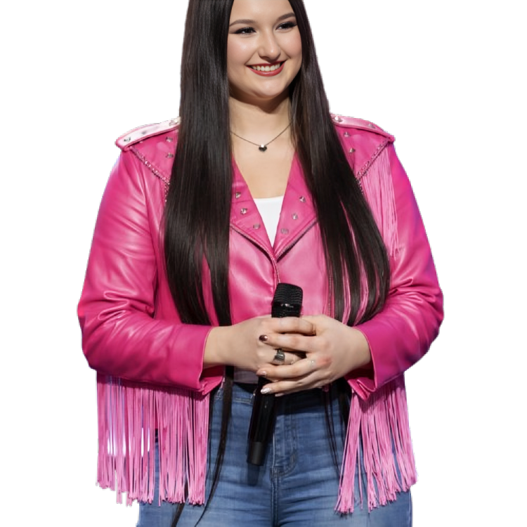 Hailey Wright The Voice Fringe Jacket - Image 4